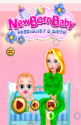 Newborn baby Pregnancy & Birth - Games for Teens screenshot 0