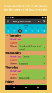 Meal Manager - Plan Weekly Meals screenshot 18