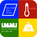 India Unit Converter (area/length/weight/temp)