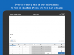 Desmos Test Mode screenshot 1