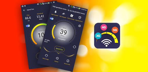47+ Download Internet Speed Test Meter &amp; Measure Wifi Signal 2020 Background