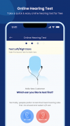 Hearzap - Hearing Test App screenshot 1