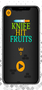 Knife Hit Fruits screenshot 1