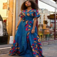 Kitenge Long Gown Design & Fashion Styles screenshot 1