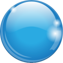 Blue Crystal Ball - block it Icon