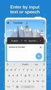 Traducir lo todo - Traductor de voz, texto, cámara screenshot 1