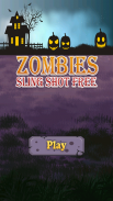 Zombies Sling Shot Free screenshot 0