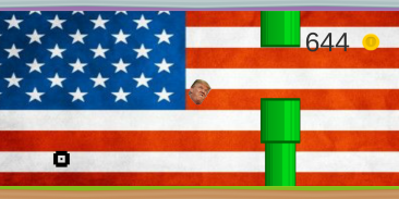 Flappy Donald Trump screenshot 0