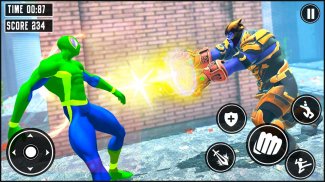 Strange Frog Hero Power Vs Thanos Fighting Game 3D screenshot 0