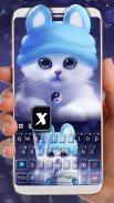 Nuevo tema de teclado Kitty Hat screenshot 2