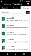 Código Civil Federal screenshot 4