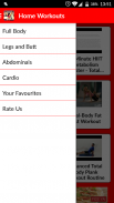 Home Exercise Workouts screenshot 4