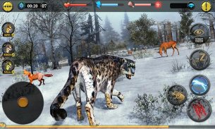 Forest Snow Leopard Sim screenshot 11