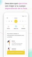 gazella - ejercicio, nutrición y ciclo menstrual screenshot 2