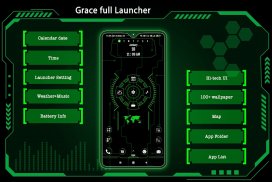 Grace full Launcher - Hide App screenshot 10