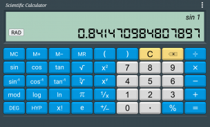 Calculator LCD VFD screenshot 1