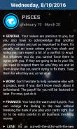 Scientific Horoscope Calendar screenshot 2