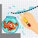 Draw 4 Life - Save Fish's Life Icon
