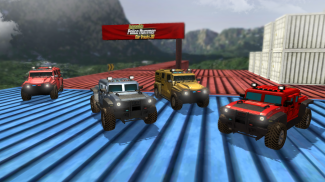 Impossible Ramp Hummer Car 3D screenshot 3