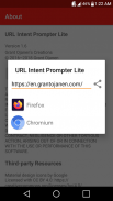 URL Intent Prompter Lite screenshot 15