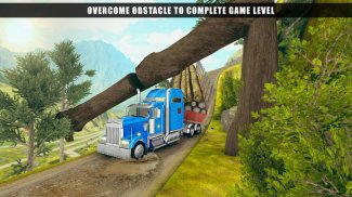 Off-Road USA Trucker Muddy Driving: Heavy Cargo screenshot 8