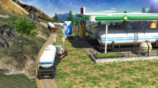 Oil Tanker Truck Simulator: Hill Climb Driving screenshot 1