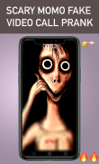 Creepy momo fake video call screenshot 3