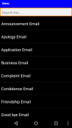 eMail Templates screenshot 1