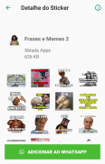 Figurinhas Frases e Memes - WAStickerapps screenshot 0