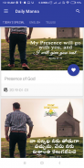 Daily manna - Telugu and English devotions screenshot 2