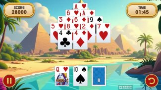 Pyramid Solitaire Challenge screenshot 6