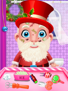 Santa Surgery Salon : Real Christmas Color Dressup screenshot 0