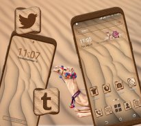 Desert Sand Waves Launcher Theme screenshot 4