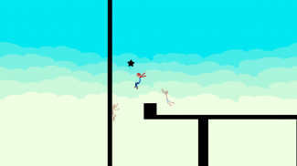 Stickman Parkour Platform - 2D Ninja Fun Race screenshot 4