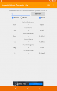 Imperial Metric Converter Lite screenshot 3