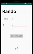 Rando random number generator screenshot 0