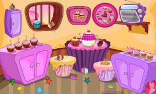 Escape Game-Cupcakes House screenshot 12