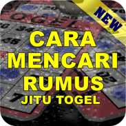 CARA MENCARI RUMUS JITU TOGEL 2D screenshot 0