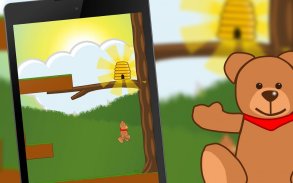 Honey Bear Jump 'n Run Game screenshot 1