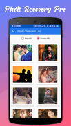 Deleted photo recovery - restore images screenshot 1