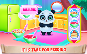 Cute Panda Caring and Dressup screenshot 5