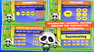 Panda 5th Grade Learning Games screenshot 4