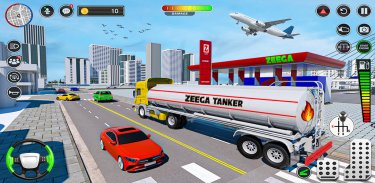 Oil Tanker Transport driving screenshot 0