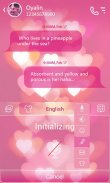 Shining Love Keyboard Theme screenshot 5