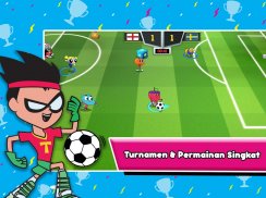 Toon Cup - Permainan Sepak Bola screenshot 11