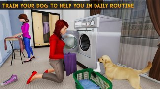 Family Pet Dog Home Adventure Game screenshot 2