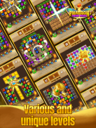 Pharaoh's Fortune Match 3: Gem & Jewel Quest Games screenshot 5