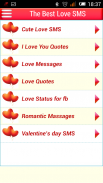 The Best Love SMS screenshot 4