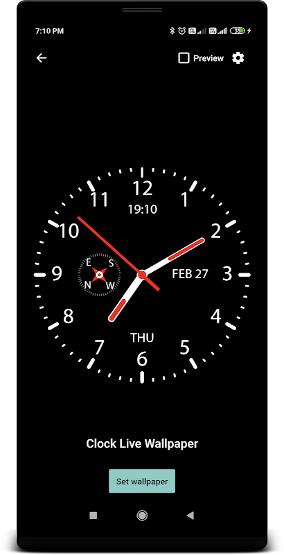 Analog Clock Live Wallpaper - YouTube