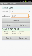 Log Volume Calculator screenshot 1